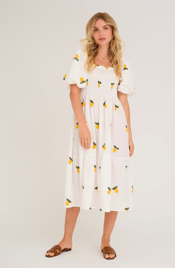 0 Cheri Lemon Dress