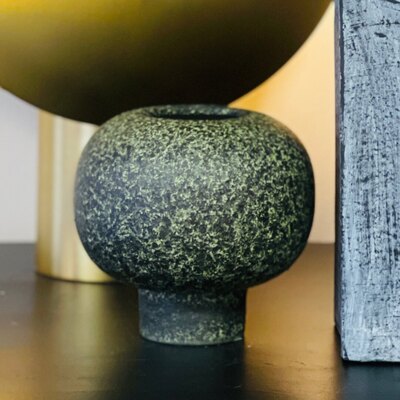 0 Koop Ball Vase Mini Dark Green