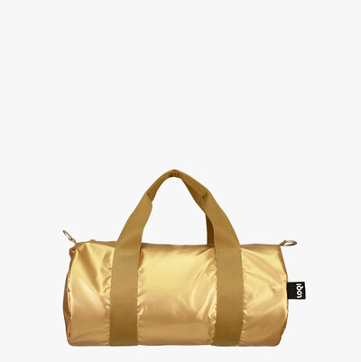 0 METALLIC Gold Medium Weekender