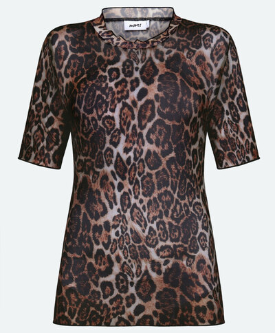 0 Markhild Leopard Mesh t-shirt