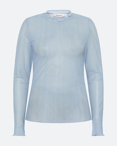 0 Markhild Mesh shirt bluebell