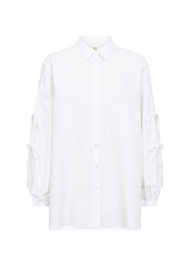 0 Netti Shirt with ribbons white