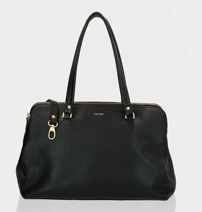 0 Olivia Grain Business/lap top bag black/gold