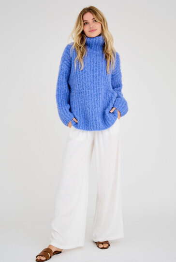 0 Orchid Knit blue