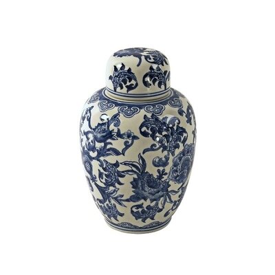 0Lidded vase noud