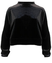 0 BLACK VELVET SWEATER