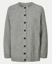 0 Clara lambswool cardigan gots