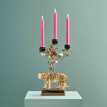 0 Kynttilänjalka Tiikeri-Tiger Candle Holder