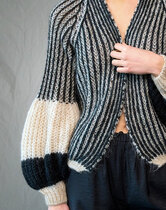 0 Liana Knit cardigan cream/black