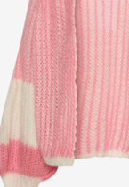 0 Liana Knit cardigan white/rose