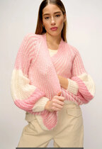 0 Liana Knit cardigan white/rose