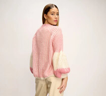 0 Liana Knit cardigan white/rose