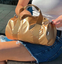 0 METALLIC Gold Medium Weekender