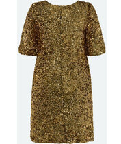 0 Manalina Sequin dress Gold