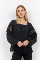 0 Netti shirt w. Lace black