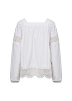 0 Netti shirt w. Lace white