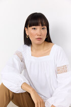 0 Netti shirt w. Lace white