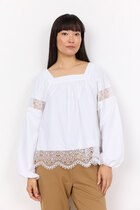 0 Netti shirt w. Lace white