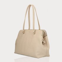 0 Olivia Grain Business/lap top Bag Beige/gold