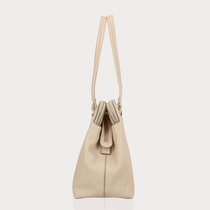 0 Olivia Grain Business/lap top Bag Beige/gold