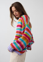 0 Rima knit cardigan rainbow combi