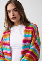 0 Rima knit cardigan rainbow combi