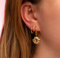 0 Seashell radiance single earring