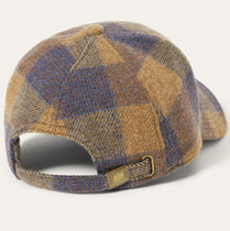 0 Wool check baseball cap