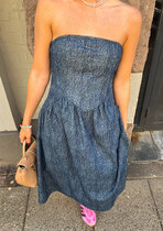 Ale0 Jacklyn dress blue stone wash