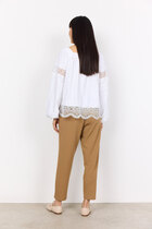 Ale0 Netti shirt w. Lace white